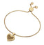 BSS533 STAINLESS STEEL BRACELET WITH HEART DESIGN AAB CO..