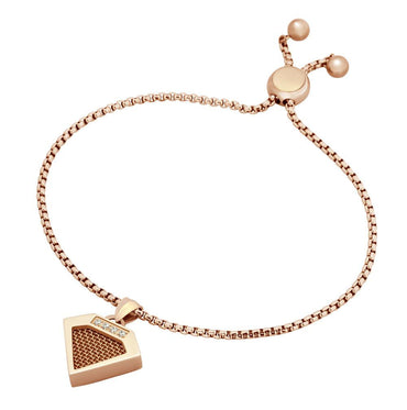 BSS534 STAINLESS STEEL BRACELET WITH DIAMOND DESIGN AAB CO..