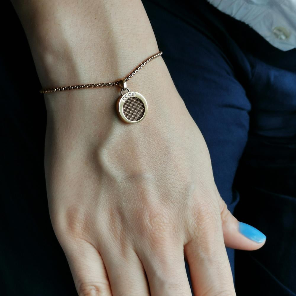 BSS535 STAINLESS STEEL BRACELET WITH ROUND DESIGN AAB CO..