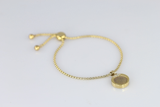 BSS535 STAINLESS STEEL BRACELET WITH ROUND DESIGN AAB CO..