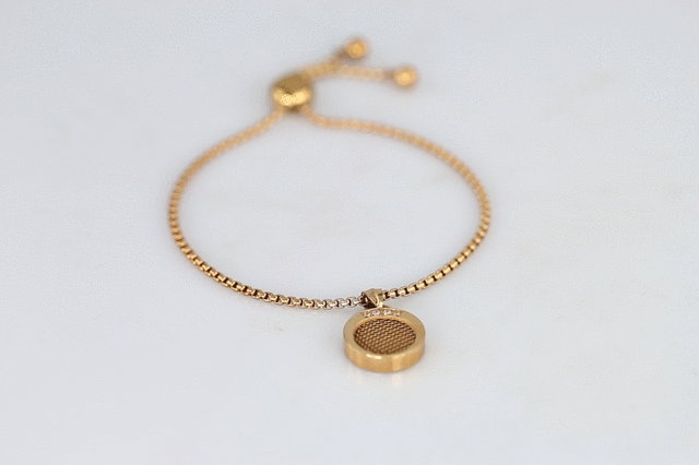BSS535 STAINLESS STEEL BRACELET WITH ROUND DESIGN AAB CO..