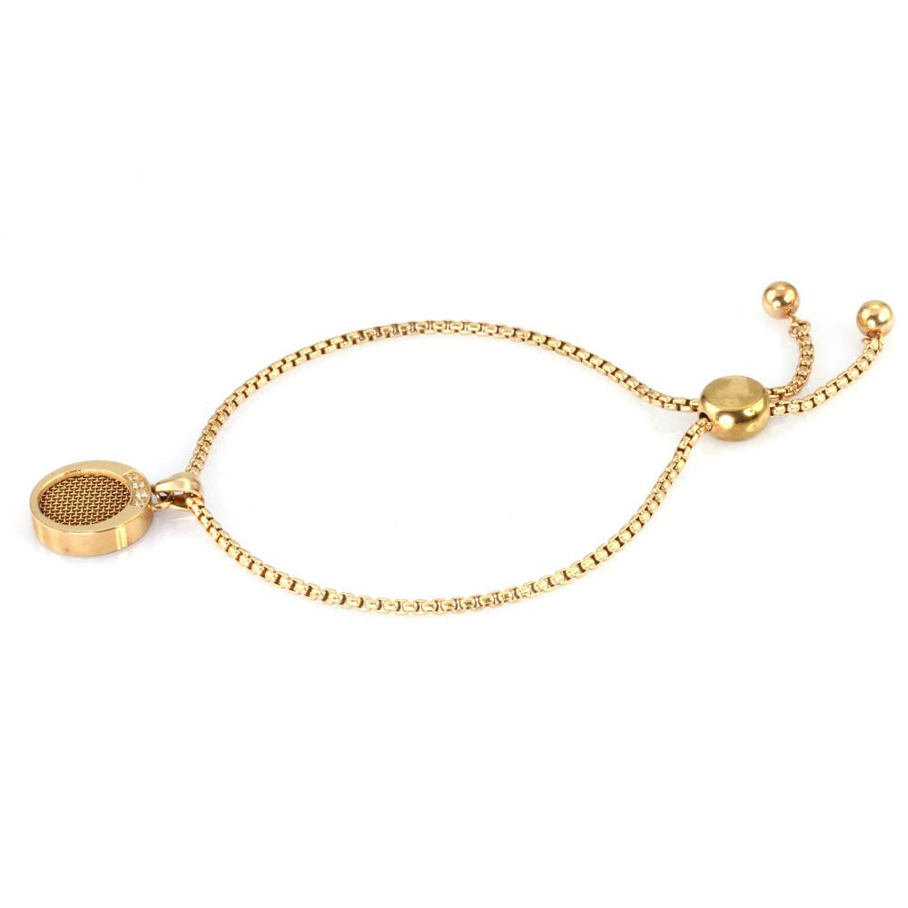 BSS535 STAINLESS STEEL BRACELET WITH ROUND DESIGN AAB CO..