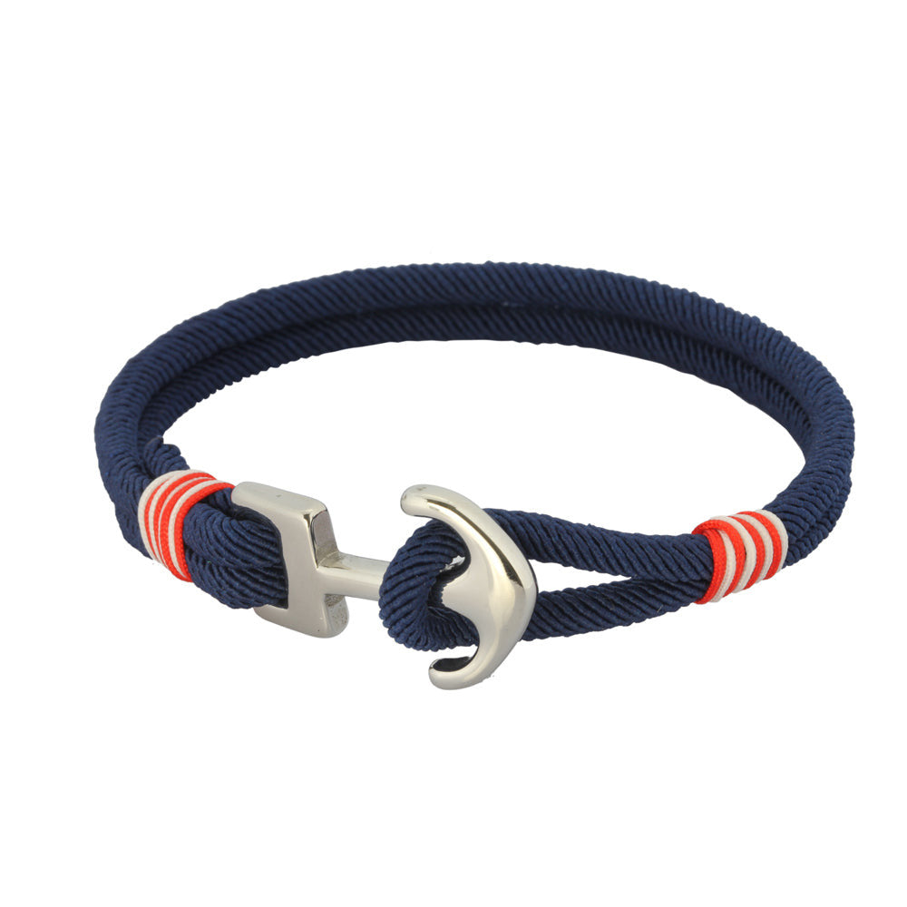 BSS612 STAINLESS STEEL WITH NYLON BRACELET