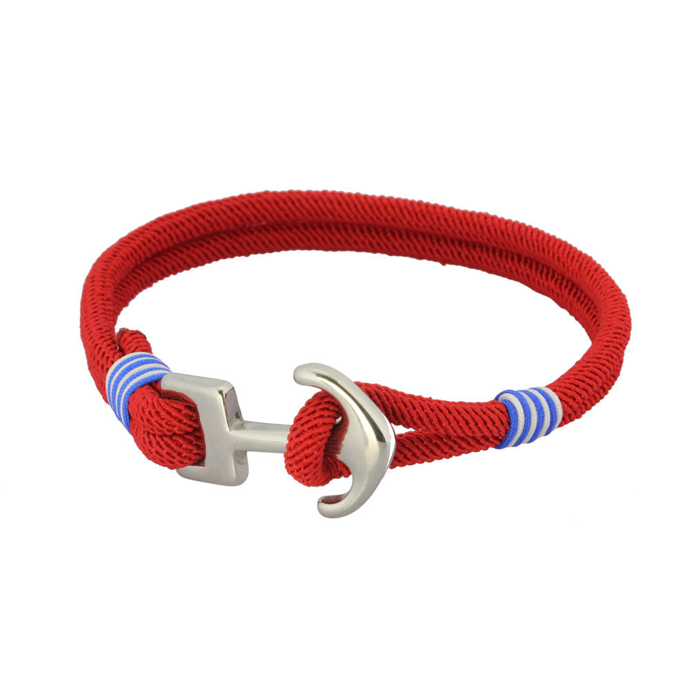 BSS612 STAINLESS STEEL WITH NYLON BRACELET