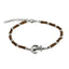 BSS618 STAINLESS STEEL HEMATITE BRACELET