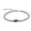 BSS625 STAINLESS STEEL HEMATITE BRACELET