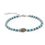 BSS625 STAINLESS STEEL HEMATITE BRACELET