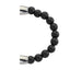 BSS674 STAINLESS STEEL HALF BRACELET
