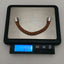 BSS675 STAINLESS STEEL LEATHER HALF BRACELET AAB CO..
