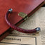 BSS675 STAINLESS STEEL LEATHER HALF BRACELET AAB CO..
