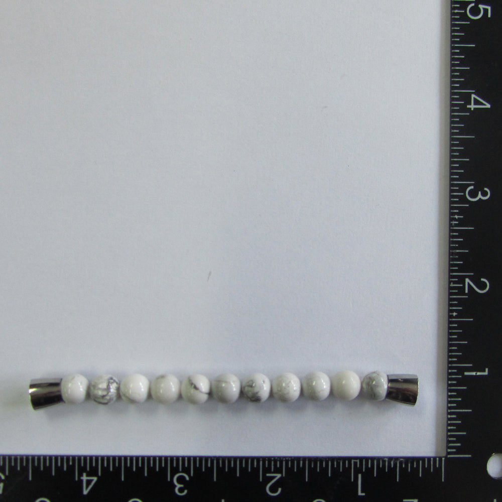 BSS676 STAINLESS STEEL HALF BRACELET