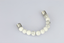 BSS676 STAINLESS STEEL HALF BRACELET