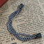 BSS678 STAINLESS STEEL HALF BRACELET