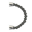 BSS721 STAINLESS STEEL HALF BRACELET