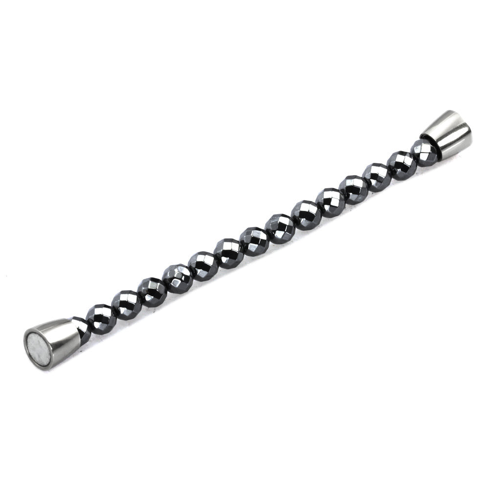 BSS721 STAINLESS STEEL HALF BRACELET
