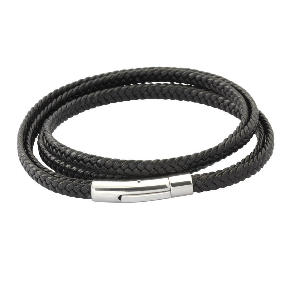 BSS753.P STAINLESS STEEL WITH SUPER FIBER BRACELET