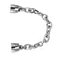 BSS769 STAINLESS STEEL HALF BRACELET