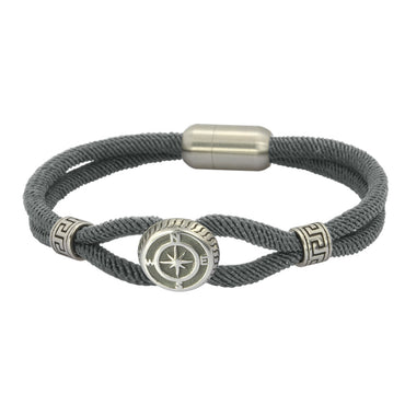 MBSS01 NYLON BRACELET WITH STAINLESS STEEL CLOSURE AND PART AAB CO..