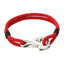 MBSS09  NYLON BRACELET WITH STAINLESS STEEL CLOSURE