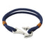 MBSS09  NYLON BRACELET WITH STAINLESS STEEL CLOSURE