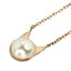 GNSS156 STAINLESS STEEL PEARL NECKLACE AAB CO..