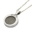 NSS469 STAINLESS STEEL NECKLACE WITH ROUND DESIGN