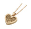 NSS498 STAINLESS STEEL NECKLACE WITH HEART DESIGN AAB CO..