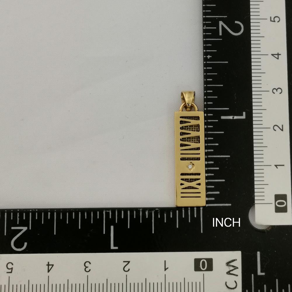 PSS933 STAINLESS STEEL PENDANT