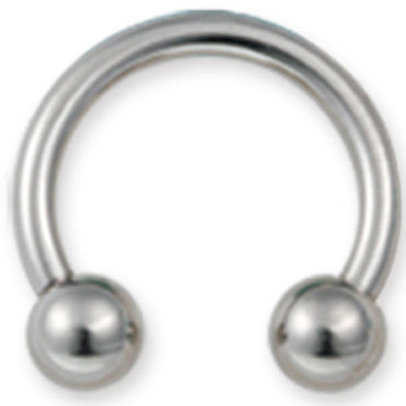 ABCB TITANIUM BALL CLOSURE RING AAB CO..