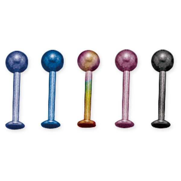 ABLBX TITANIUM LABRET- ANODIZE AAB CO..