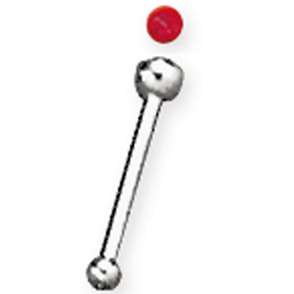 ABN1 NOSE STUD WITH JEWELLED BALL AAB CO..