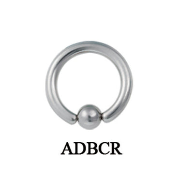 ADBCR TITANIUM BALL CLOSURE RING AAB CO..