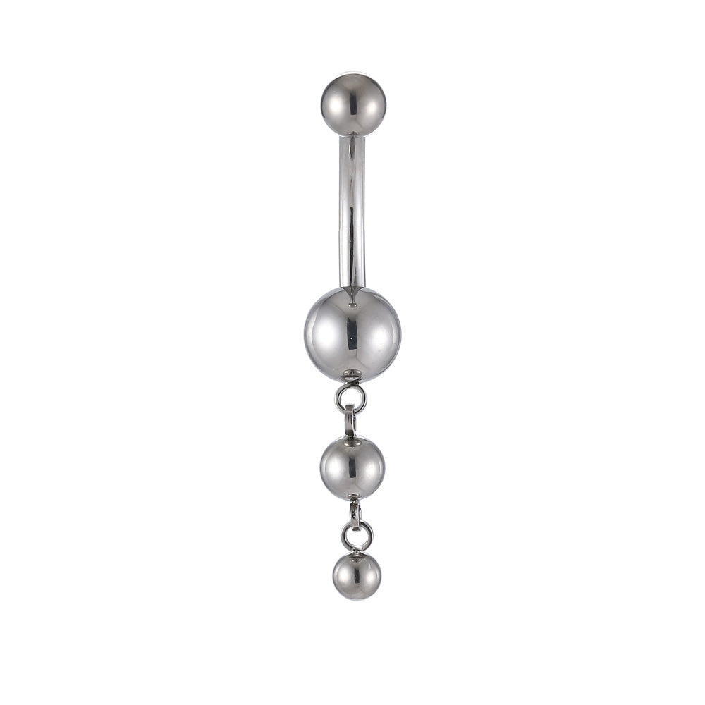 ADBLH01 G-23 TITANIUM INTERNAL THREAD BELLY WITH 3 BALLS AAB CO..