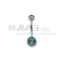 ADJBL2S TITANIUM BANANA WITH JEWELLED AAB CO..