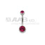ADJBL2S TITANIUM BANANA WITH JEWELLED AAB CO..