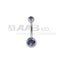 ADJBL2S TITANIUM BANANA WITH JEWELLED AAB CO..