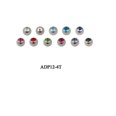 ADP12-4T TITANIUM JEWELLED BALL AAB CO..
