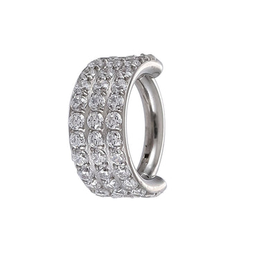 BCM40 Stainless Steel Hinged BCR with  CZ AAB CO..