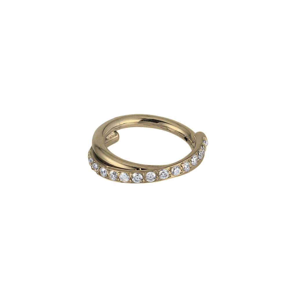 BCM54 Stainless Steel Hinged BCR with CZ AAB CO..