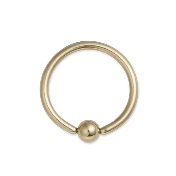 BCRPG BALL CLOSURE RING  - PVD GOLD AAB CO..