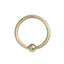 BCRPG BALL CLOSURE RING  - PVD GOLD
