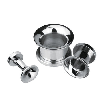 BFTNH01 FLESH TUNNEL WITH HORN DESIGN AAB CO..