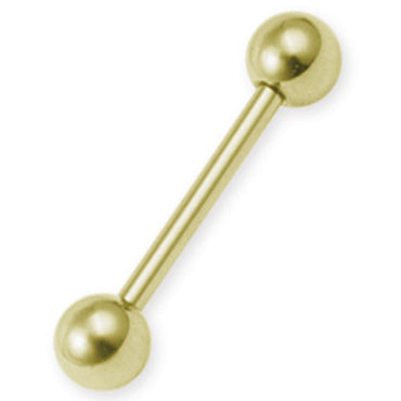 BRBPG BARBELL - PVD COLOR GOLD AAB CO..