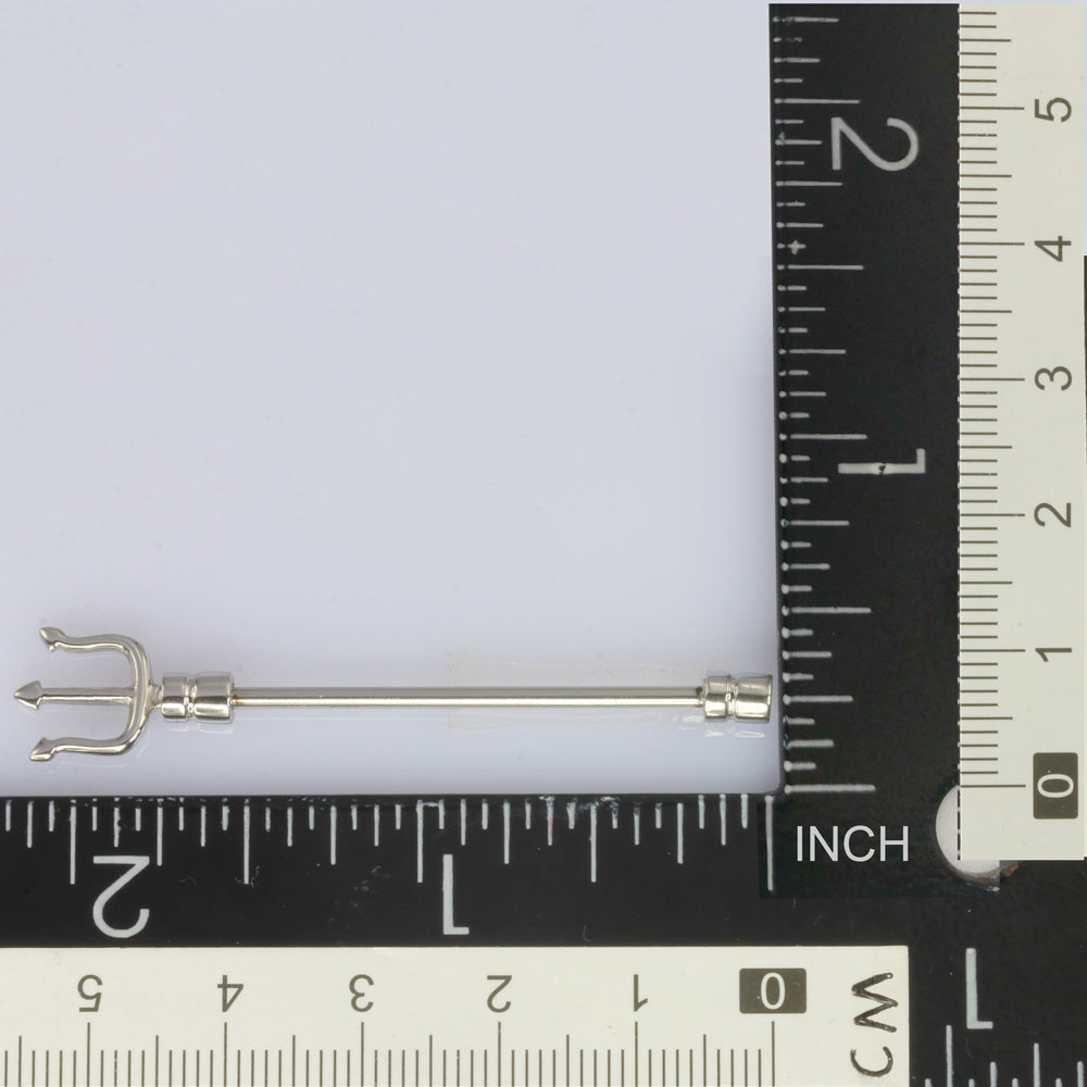 BRDT17 INDUSTRIAL BARBELL WITH TRIDENT DESIGN AAB CO..
