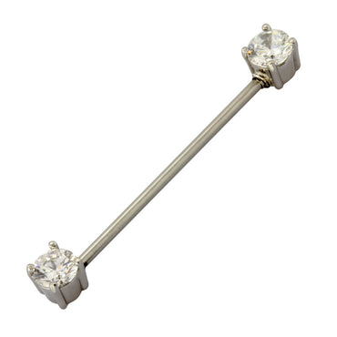 BRDT18 INDUSTRIAL BARBELL WITH STONE DESIGN AAB CO..