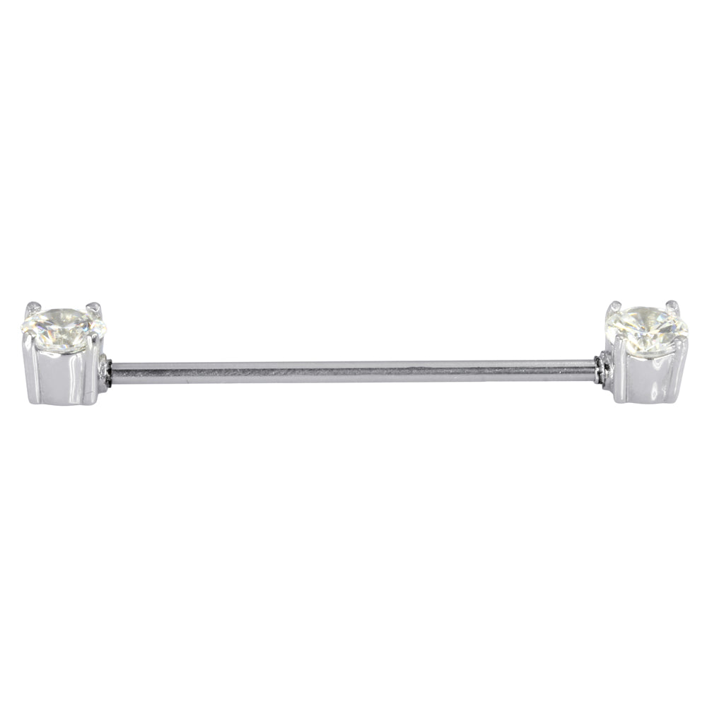 BRDT18 INDUSTRIAL BARBELL WITH STONE DESIGN AAB CO..