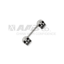 BRSK01 BARBELL WITH SKULL DESIGN