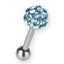 BRTH03 BARBELL WITH JEWELED BALL AAB CO..