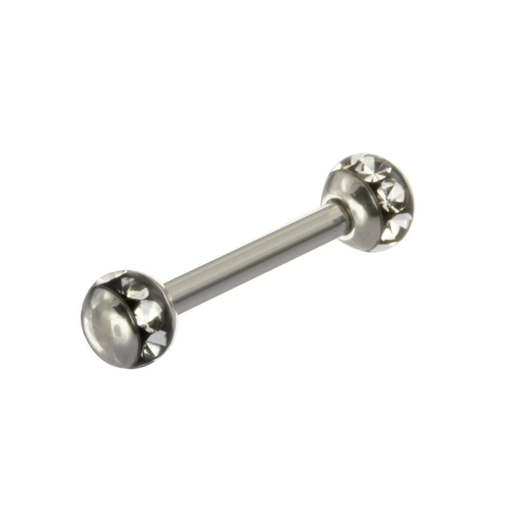 BRTH28 BARBELL WITH 2 BALLS-LUCIDO AAB CO..