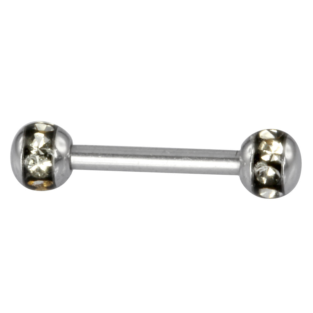 BRTH28 BARBELL WITH 2 BALLS-LUCIDO AAB CO..